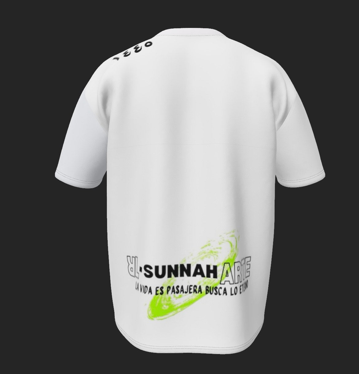 Camiseta SUNNAH Blanca